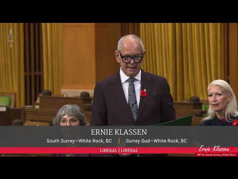 A Journey of Resilience | Ernie Klassen | Member of Parliament for South Surrey—White Rock