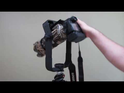 Manfrotto ilgo objektyvo monopod laikiklis 393 video