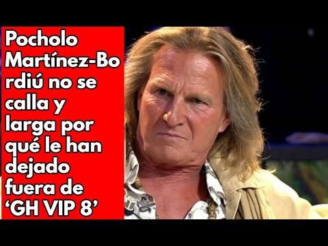 Pocholo Martínez Bordiú no se calla y larga por qué le han dejado fuera de GH VIP 8