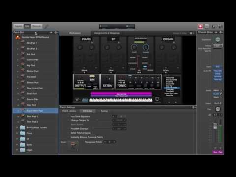 MainStage Patches- Pads 1 for MainStage 3 by Sunday Sounds- (discontinued)