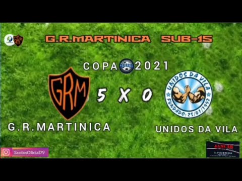 G.R.MARTINICA 5 X 0 UNIDOS DA VILA. COPA UEFA SUB-15..⚽️