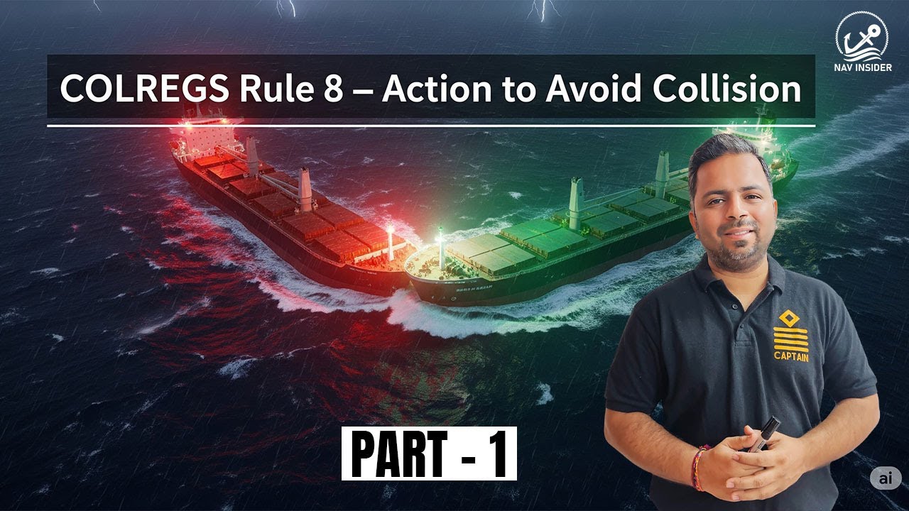 Rule 8 of COLREGs Explained – What Most Mariners Get Wrong | Part 1 | Capt. Umang | Nav Insider