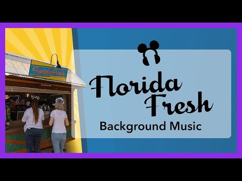 Florida Fresh Background Music - Epcot Flower & Garden