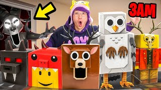 Download lagu DO NOT OPEN 99 NIGHTS In A FOREST MYSTERY BOXES AT 3AM...!? mp3