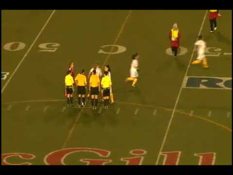 McGill University Martlets vs Trinity Western Spartans - November 10th 2011