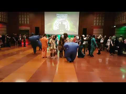 LIVE Warsaw Halloween Swing 2018 - Costume Parade RAW