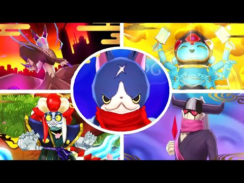 Yo-Kai Watch 2: All Soultimates Showcase (Fleshy Souls / Bony Spirits / Psychic Specters)
