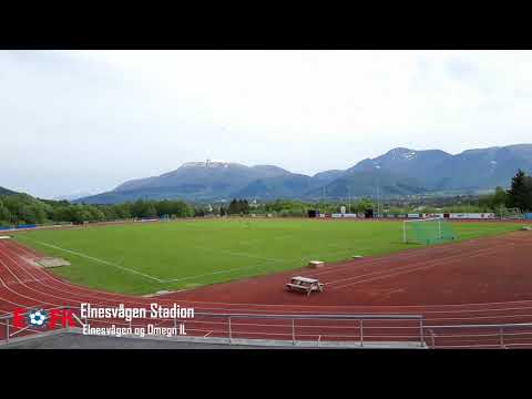 Elnesvågen Stadion in Hustadvika Norway | Main stadium of Elnesvågen og Omegn IL