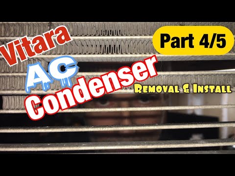 Grand Vitara AC Not Cooling P4/5 (Condenser Removal & Installation)
