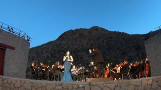 Performance at El Paso Opera's Mozart by Moonlight