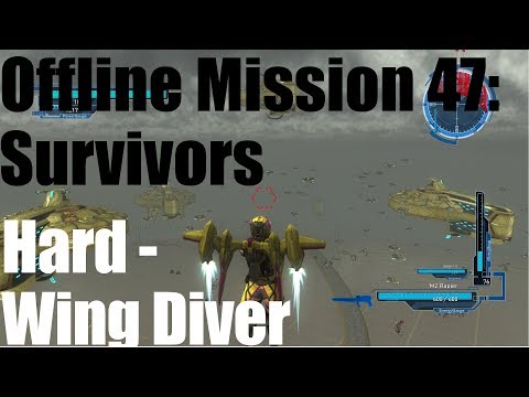 EDF 5: Offline Mission 47: Survivors - Wing Diver / Hard