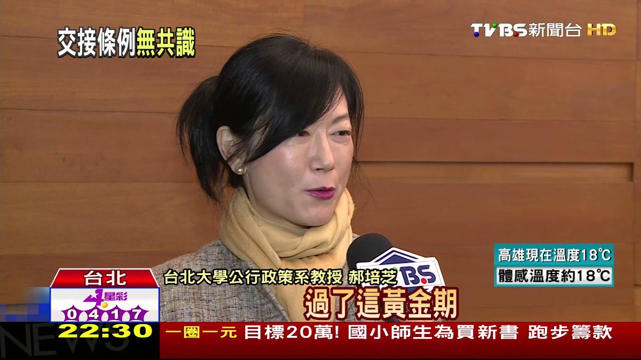 總統職務交接條例違憲與否 藍綠攻防