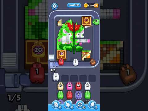 Pixel Flow Level 2209 Walkthrough