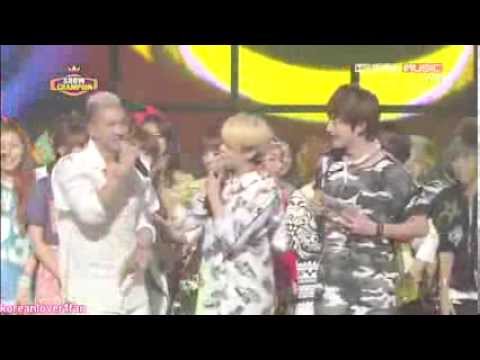 130925 AMBER CUTE W/ BAEKHO&MINHYUN!