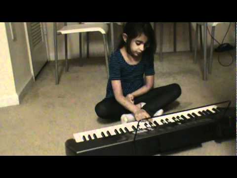 Little Siya playing Happy Bday !!!!