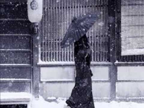 THE SNOW,雪 POEM OF SADNESS 詠歌 AND REGRET 残念 JAPANESE JIUTA MUSIC, VOICE,SHAMISEN  SHAKUHACHI  1624