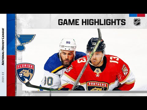 Blues @ Panthers 12/4/21 | NHL Highlights