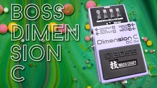 Video thumbnail for Insane Stereo! Boss Dimension C Waza - Review by EytschPi42