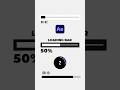 Create Loading Bar Animations in After Effects #tutorial