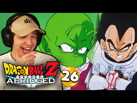 LITTLE GREEN IS A SAVAGE... | DBZ: Abridged REACTION Episode 26