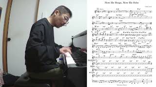 『Now He Sings, Now He Sobs (Chick Corea)』 played by Takeshi Fukushima (Solo Piano) with sheet