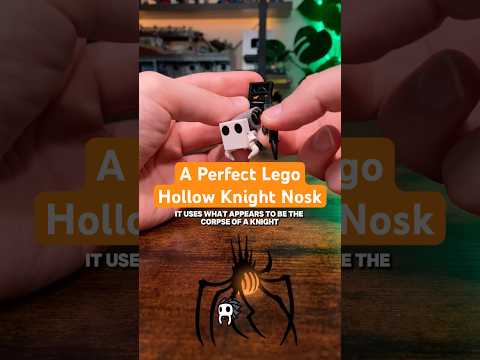 A PERFECT Lego Hollow Knight Nosk #lego #hollowknight #silksong