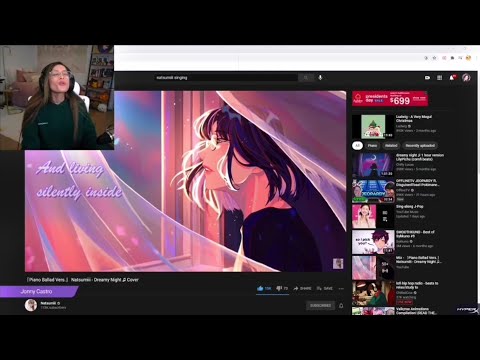 Rae Reacts to Natsumiii Song "Dreamy nights 🎵 Cover "
