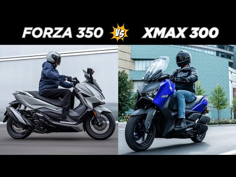 2026 Yamaha XMax 300 vs Honda Forza 350: Which Maxi Scooter Wins?