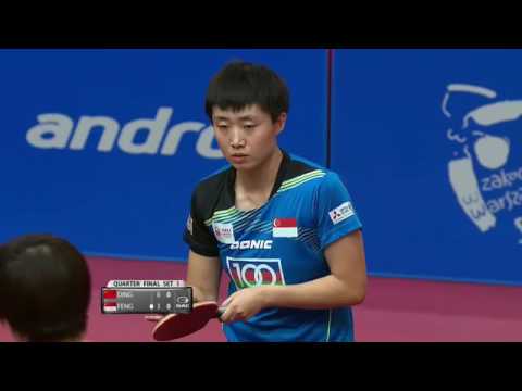 ITTF World Tour Polish Open 2015 QF DING Ning vs FENG Tianwei