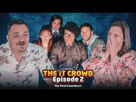 Moss Becomes COUNTDOWN Champion! 🔠 Americans React to The IT Crowd S4E2