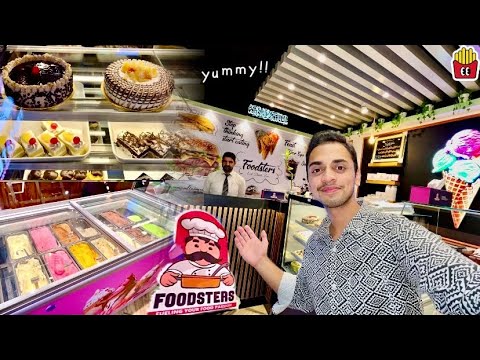 New Bakery open in Rawalpindi 😍 Visit to Foodsters | #vlog163 | Moazam world |