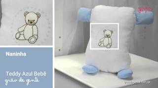 Naninha Teddy Azul | Ref: 50445