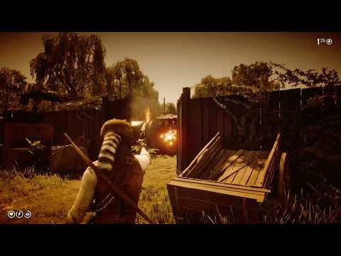 Red Dead Redemption 2: Brutal Del Lobos Gang Hideout Clearing - Thieves Landing