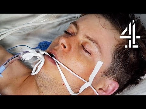 Ice Hockey Game Ends in Near Fatal Accident | 24 Hours in A&E