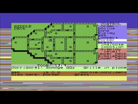 Lukozer Retro Game Review 071 - Alien - Commodore 64