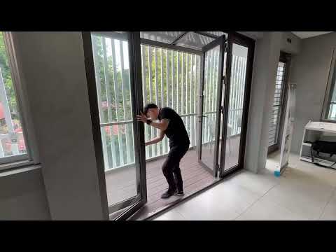 CỬA MỞ 4 CÁNH NHÔM TOSTEM