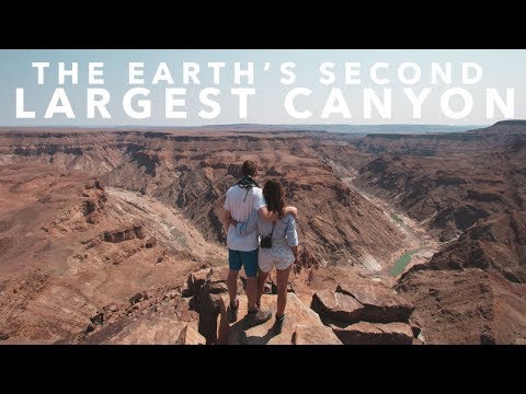 THIS IS THE EARTH'S 2ND LARGEST CANYON | Namibia Road Trip
