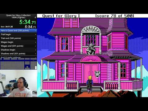Quest for Glory Collection, 100% (Fighter) in 3:25:08 by davidtki