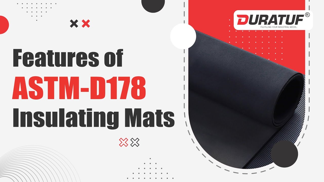 ASTM D178 Electrical Safety Mat | Switchboard Mat | Duratuf Products
