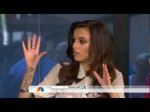 Cher Lloyd and the Today show anchors discuss the hot topics of the day 10/05/12