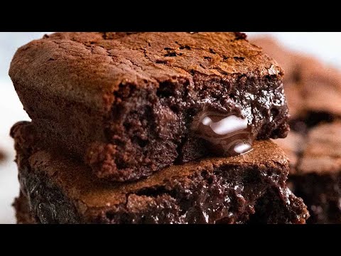 Chocolate Brownies - the BEST fudgy brownies of your life!!