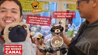 Pegando 2 Monster Safari e Ajudando inscrito pegar Pelúcia pra sua mãe, Veja