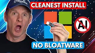 STOP Installing Windows 11 the Wrong Way — No Bloatware or Ai