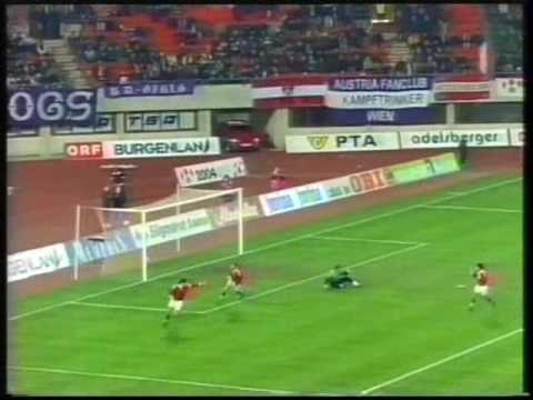 Ausztria - Magyarország 1998.03.25 Illés Béla első gólja