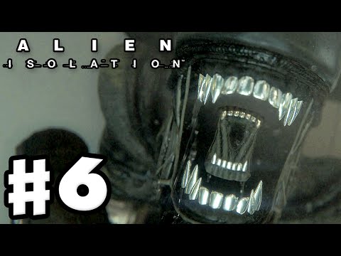 Alien: Isolation - Gameplay Walkthrough Part 6 - Alien Attacks! (PC Gameplay with Facecam)