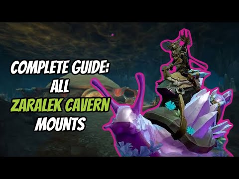 EVERY SINGLE MOUNT FROM THE ZARALEK CAVERNS & HOW YOU CAN GET THEM: WORLD OF WARCRAFT