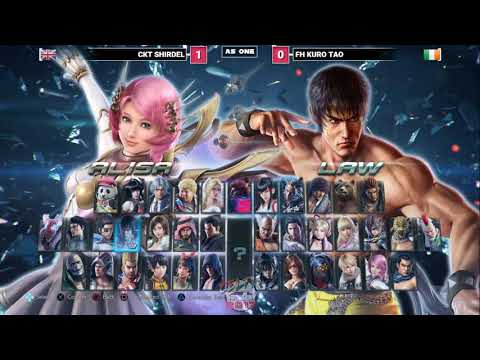 Celtic Throwdown 2017- Tekken 7 top 8 TWT CKT Shirdel Alisa vs FH Kuro Steve