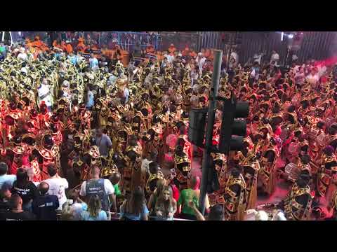 Bateria Furiosa do Salgueiro 2018 - Segundo Recuo