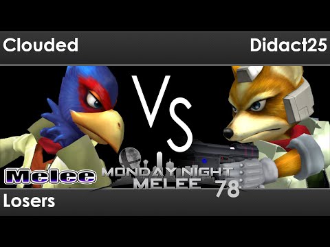 MNM 78 - AWOL | Clouded (Falco) vs Didact25 (Fox) Losers - Melee