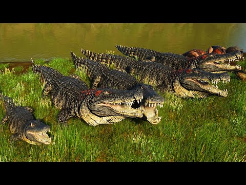 Deinosuchus Gigantesco + Encontrei uma Gangue De Deinos Monstruosos | The Isle | ( PT/BR )